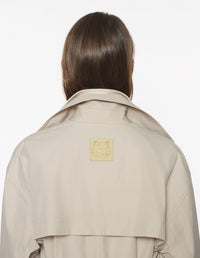 Trench coat in technical fabric - Dune