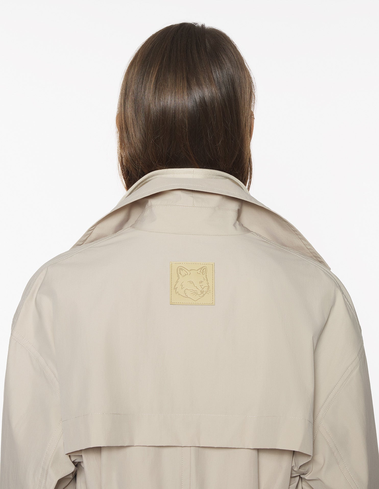 Trench coat in technical fabric - Dune