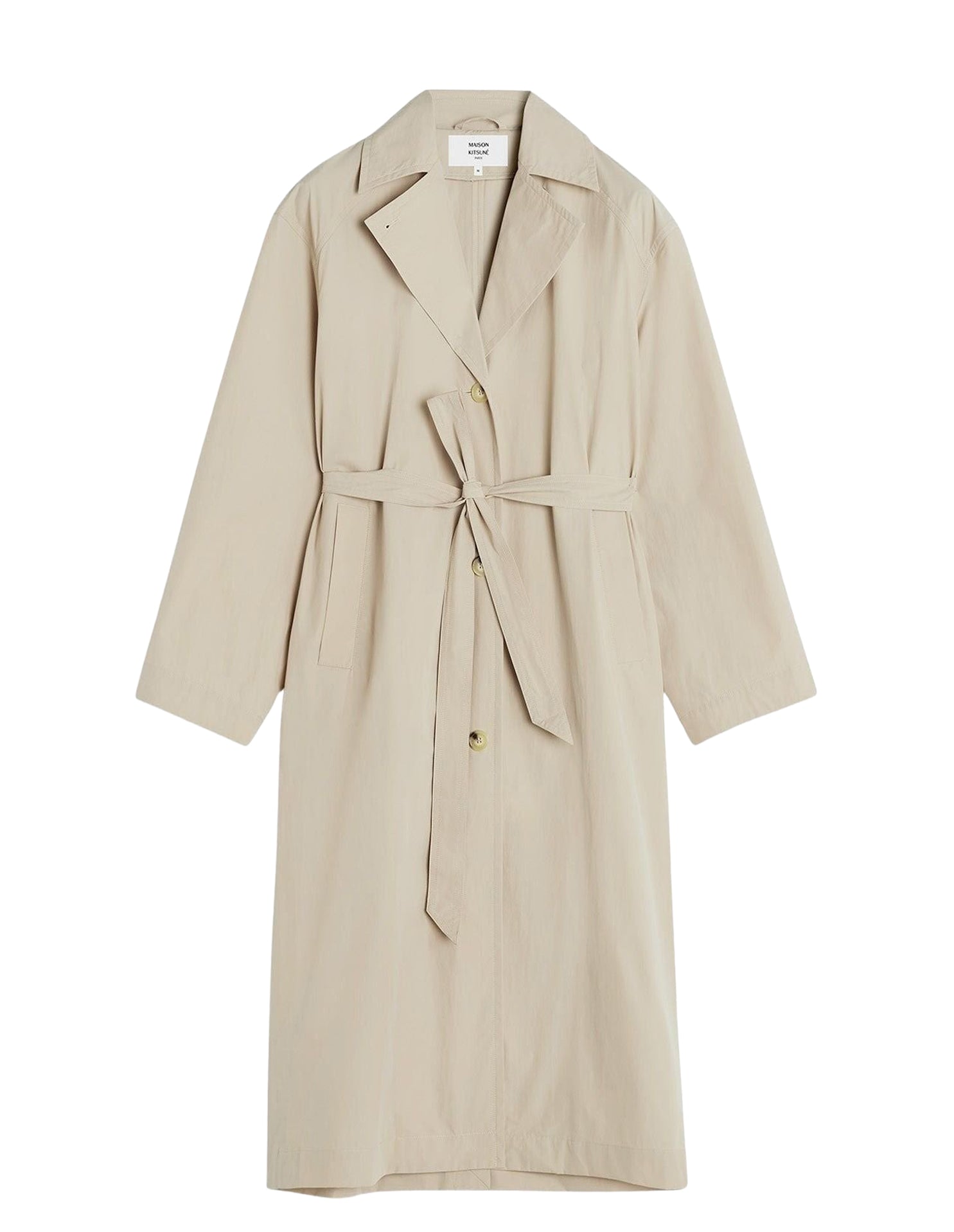 Trench coat in technical fabric - Dune