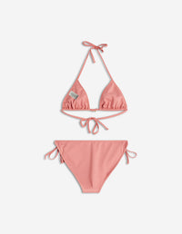 Ensemble de bikini à nœud - Porcelaine Pink
