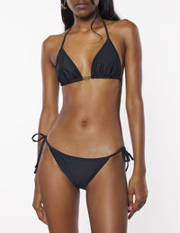 Bow bikini set - Black