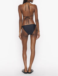 Ensemble de bikini à nœud - Black