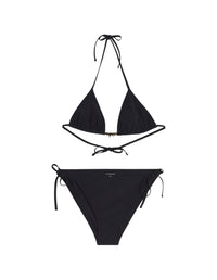 Ensemble de bikini à nœud - Black