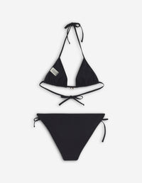 Bow bikini set - Black