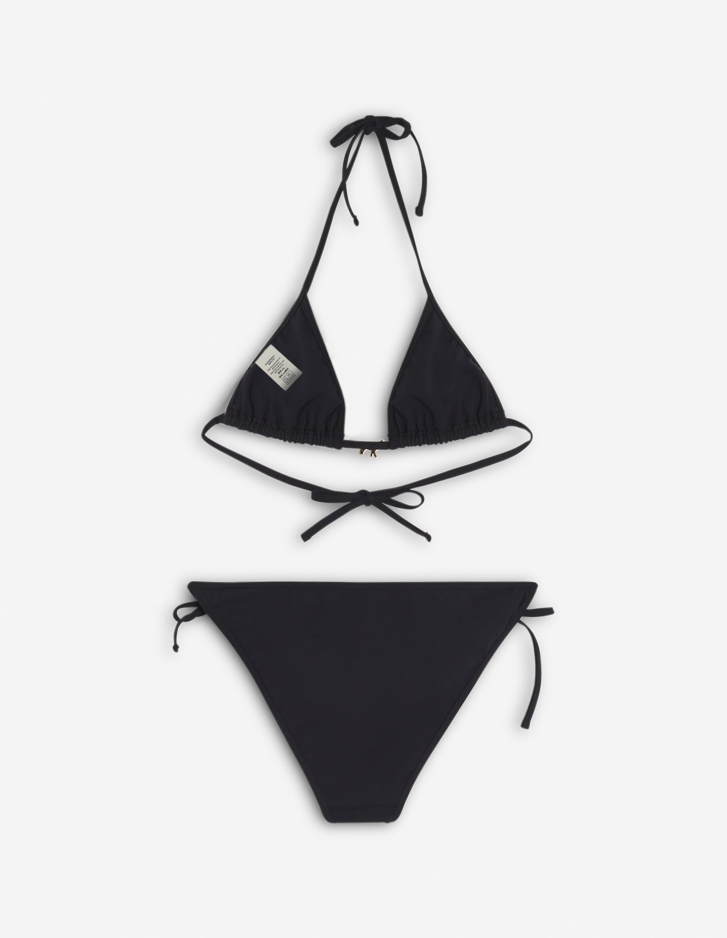 Bow bikini set - Black