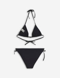Ensemble de bikini à nœud - Black