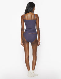 Baby Fox knickers with embroidered badge - Fig