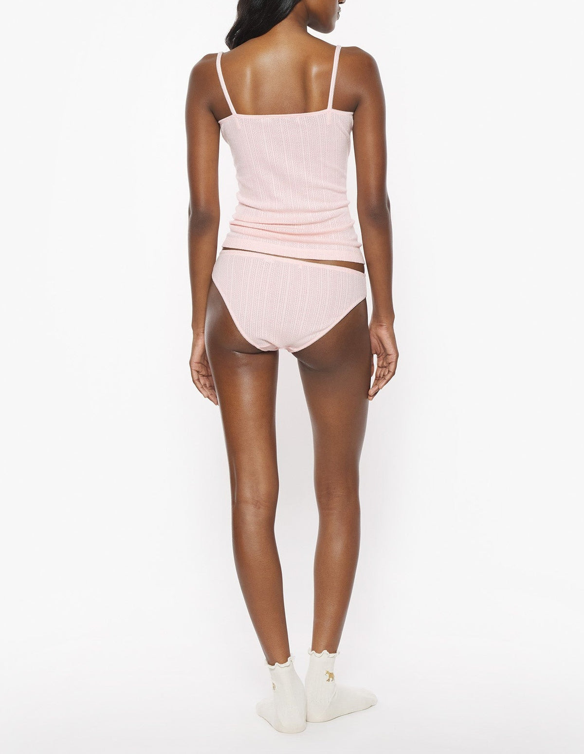 Culotte Baby Fox avec écusson brodé - Rosewater