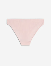 Pointelle Baby Fox Panties - Rosewater