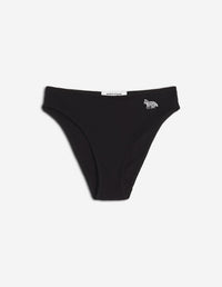 Pointelle Baby Fox Panties - Black