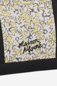 Daisy Field Large Jacquard Tote - Mimosa Print