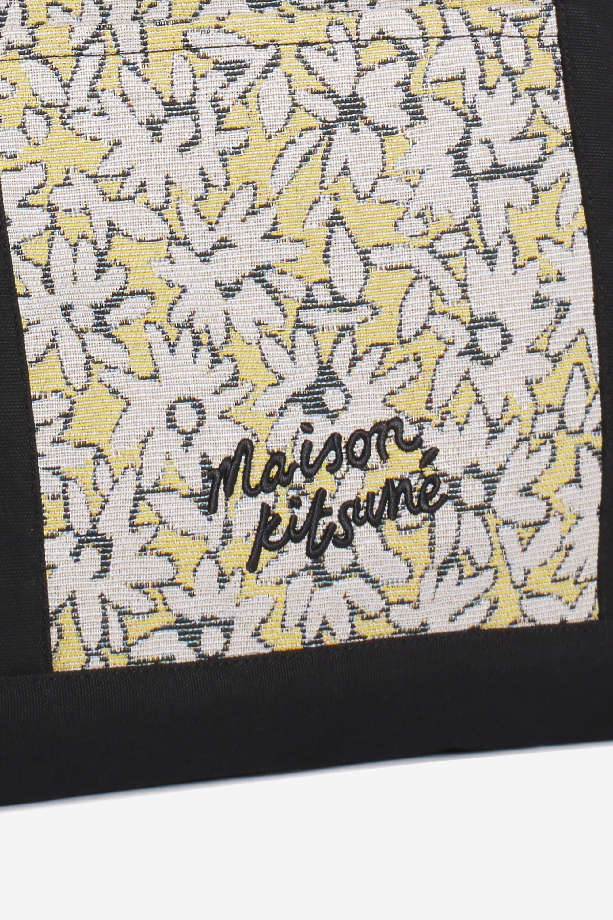 Daisy Field Large Jacquard Tote - Mimosa Print
