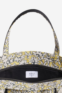 Daisy Field Large Jacquard Tote - Mimosa Print
