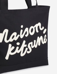 Maison Kitsuné signature tote bag - Black