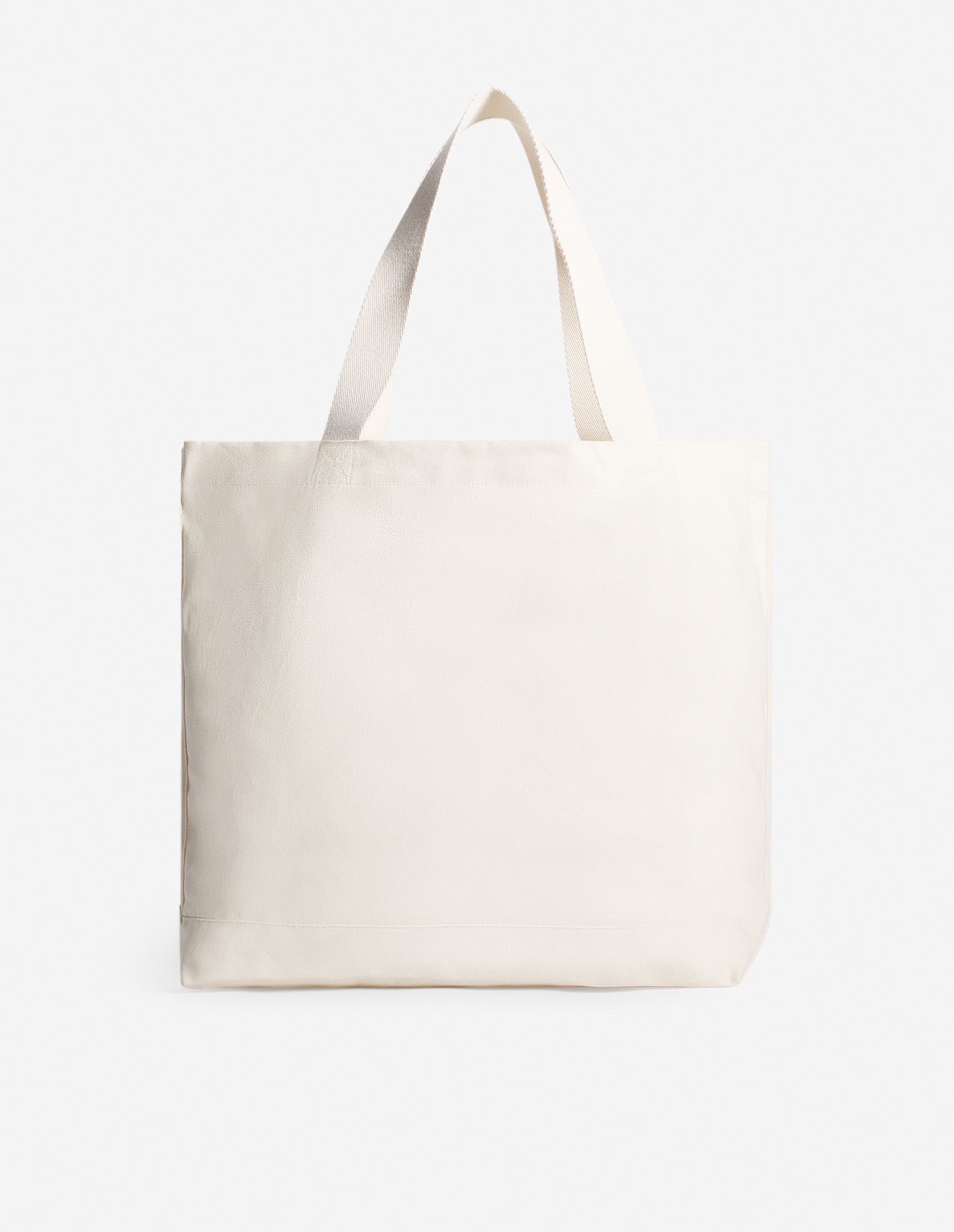 Maison Kitsune Handwriting Tote - Ecru