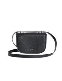 Mini sac boogie en cuir - Black