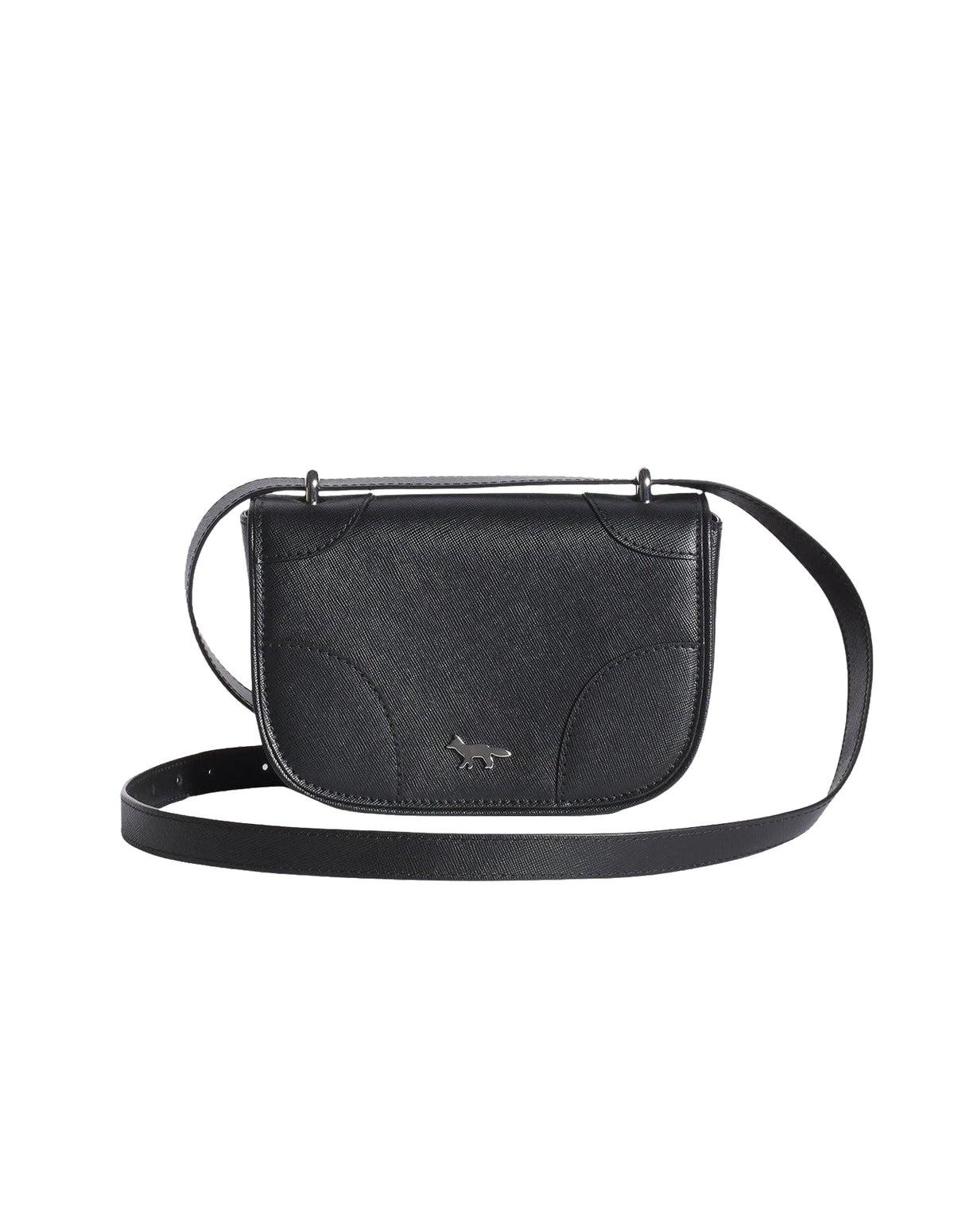 Mini sac boogie en cuir - Black
