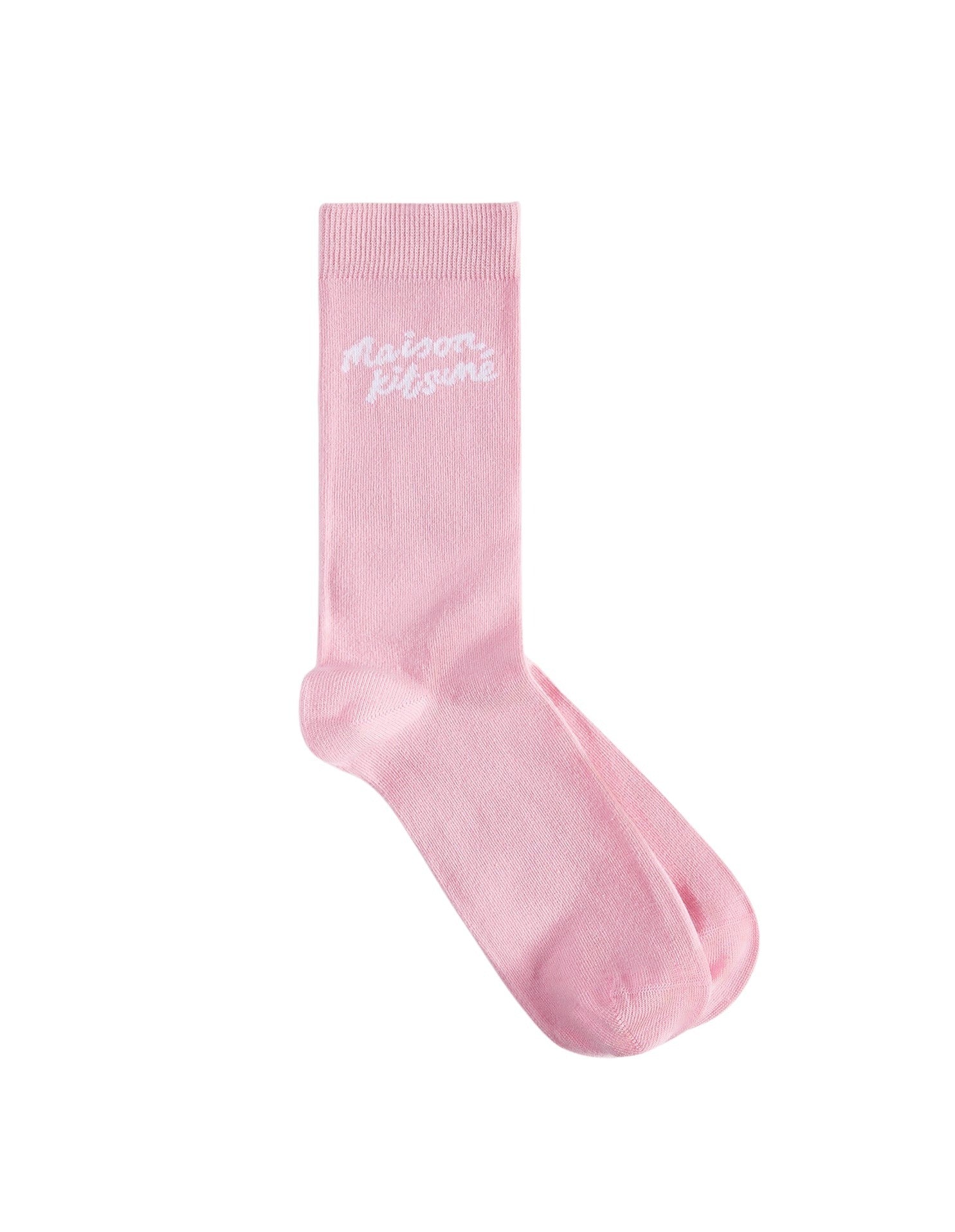 Logo jacquard socks - Begonia