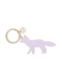 Fox profile key ring - Lavender Fields
