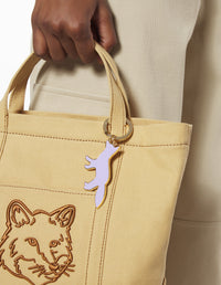 Fox profile key ring - Lavender Fields