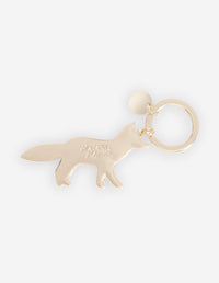 Fox profile key ring - Lavender Fields