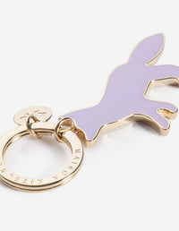 Fox profile key ring - Lavender Fields