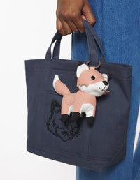 Porte-clés Fox avec anneau - Porcelaine Pink
