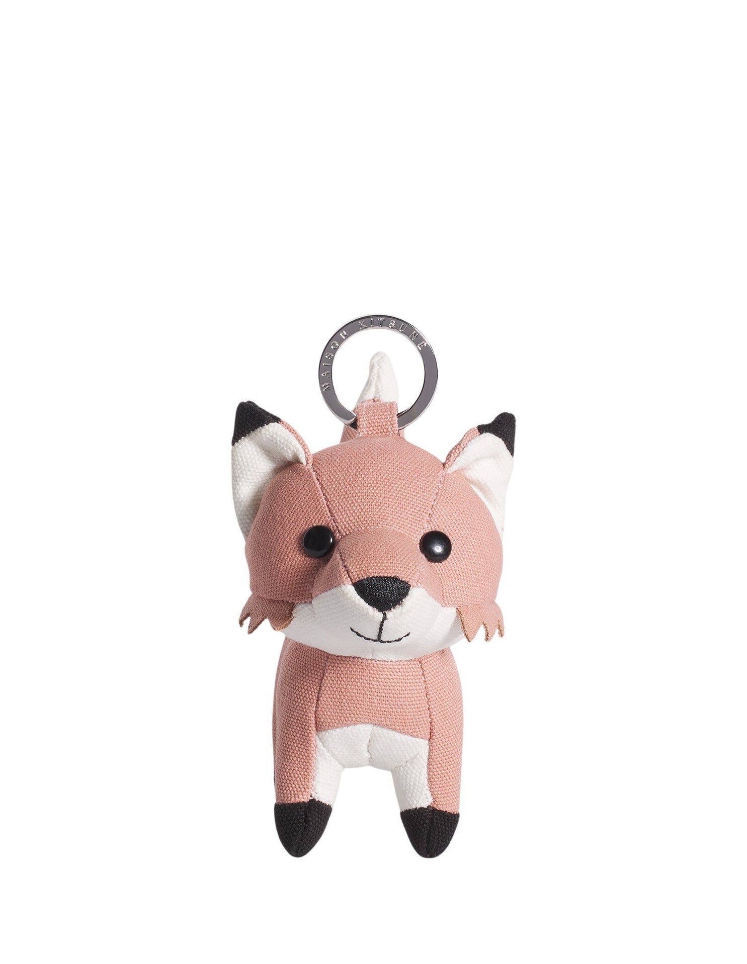 Porte-clés Fox avec anneau - Porcelaine Pink