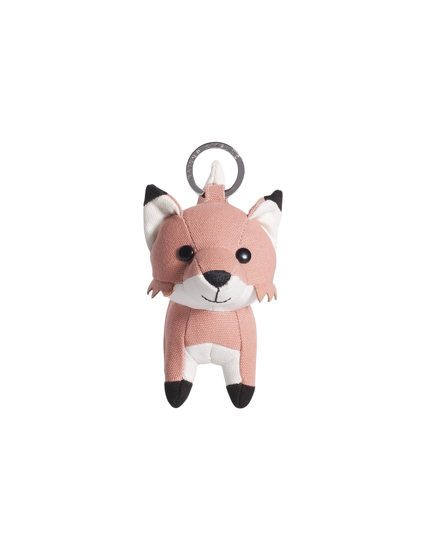 Porte-clés Fox avec anneau - Porcelaine Pink