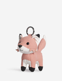Porte-clés Fox avec anneau - Porcelaine Pink