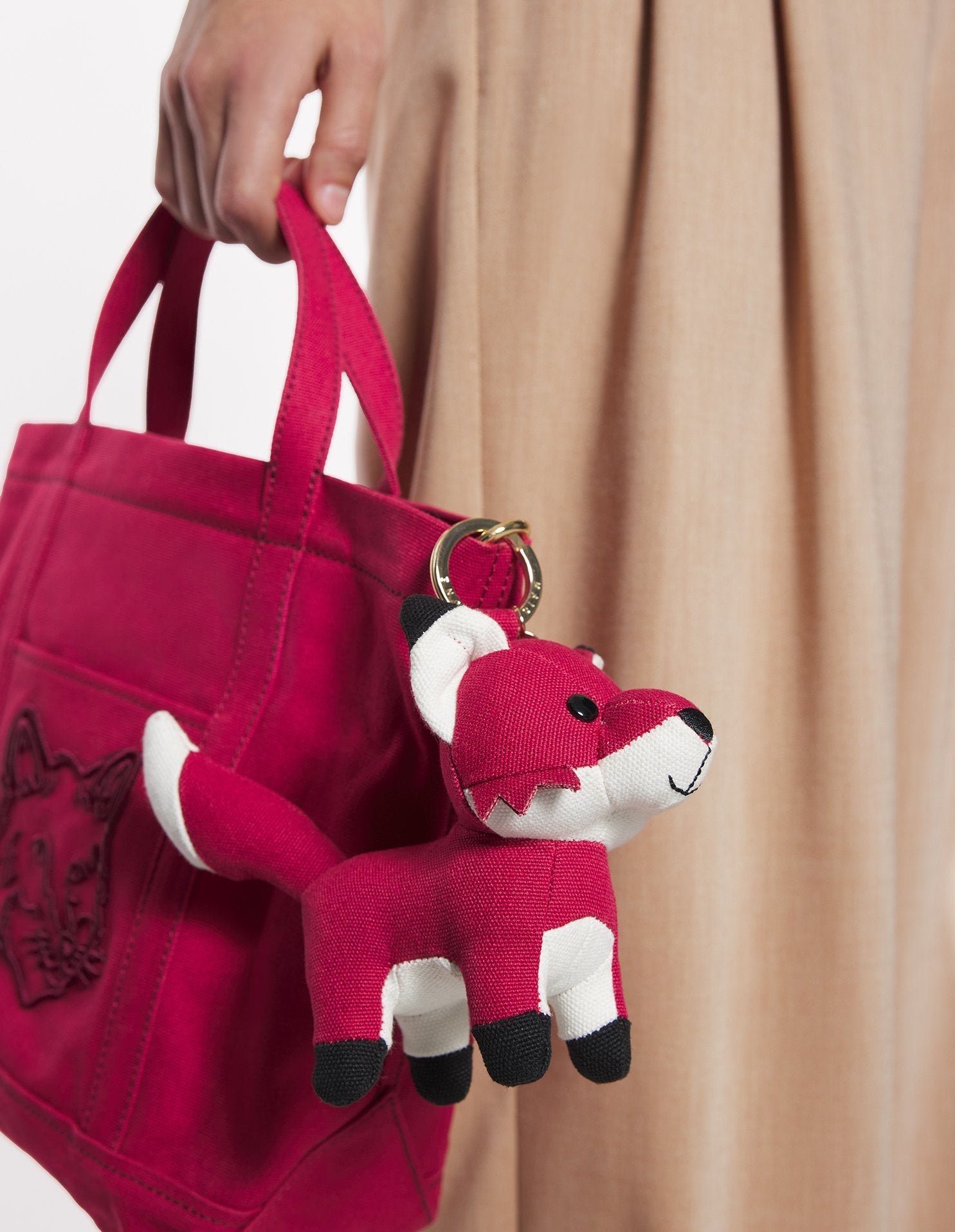 Fox Bag Charm - Passion Fruit