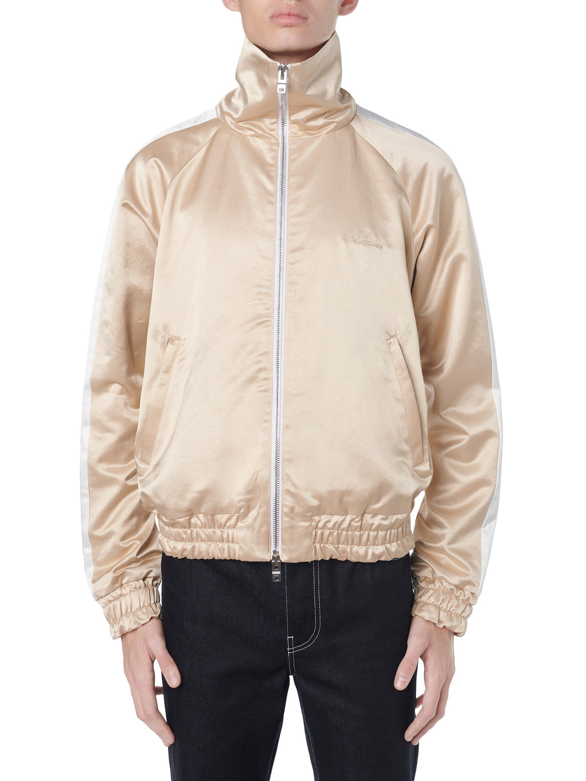 ZIP TRACK JACKET / STRIPE