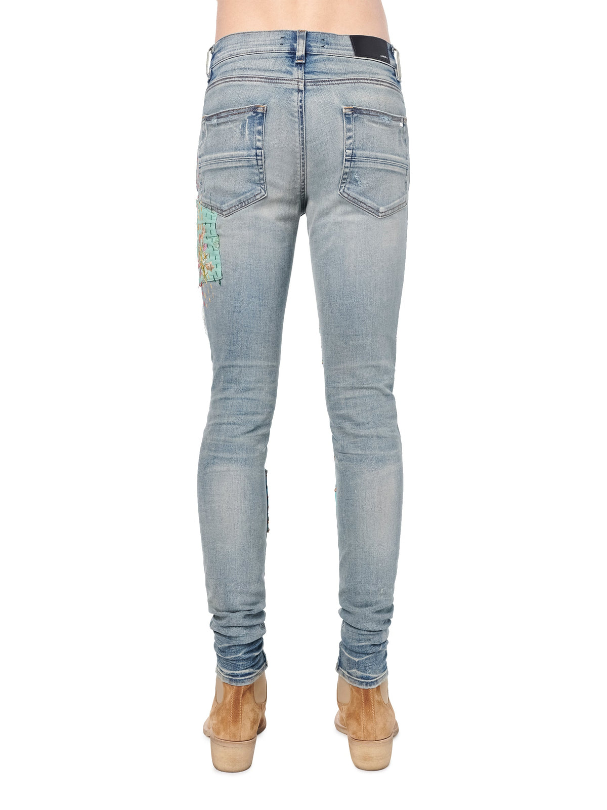 QUILTED ARTPATCH JEAN