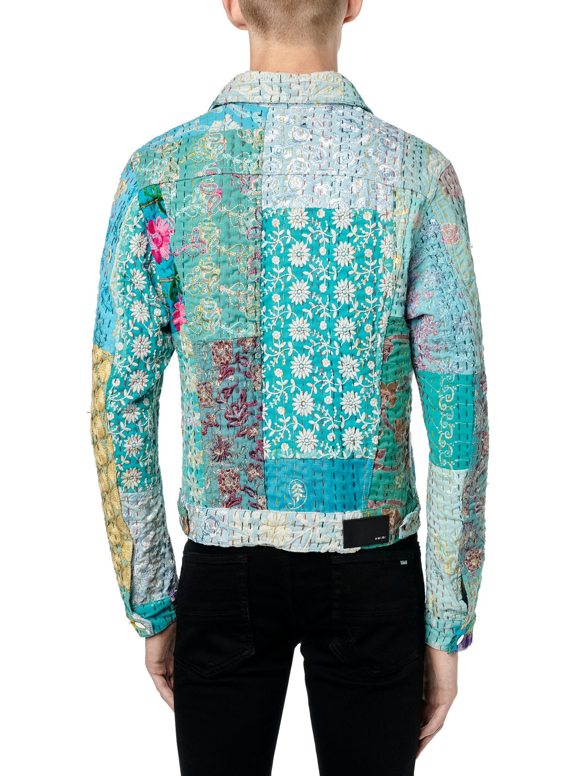 QUILTED PATCHWORK TRUCKER