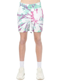 CORE TIE DYE SWEAT SHORTS