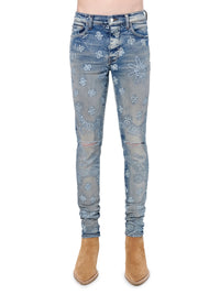 FLOCKED BANDANA JEAN