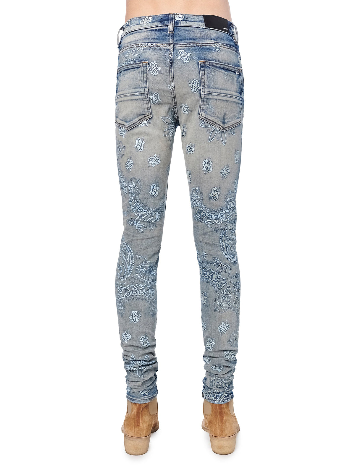 FLOCKED BANDANA JEAN