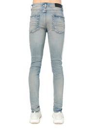 FLOCKED TRACK JEAN
