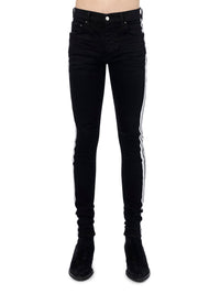 FLOCKED TRACK JEAN