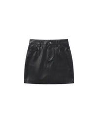 LEATHER SKIRT