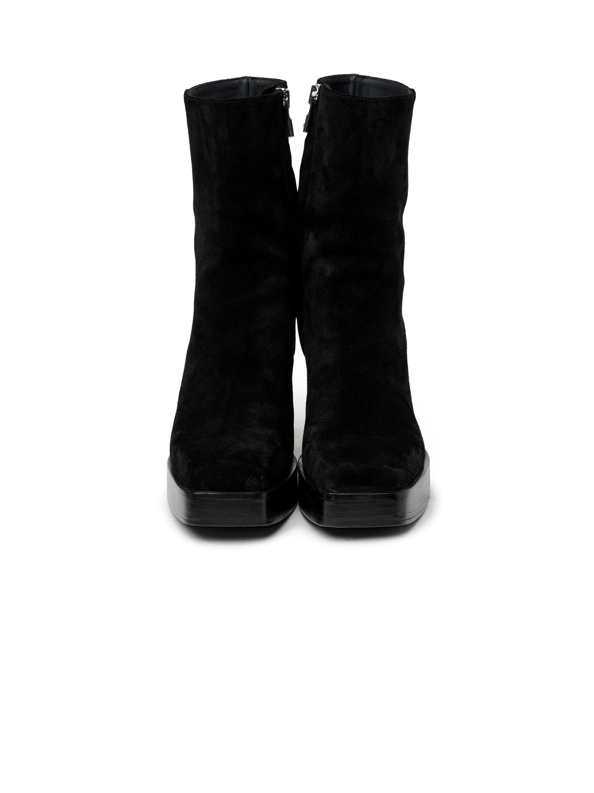 SQUARE TOE PLATFORM BOOT