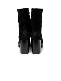 SQUARE TOE PLATFORM BOOT