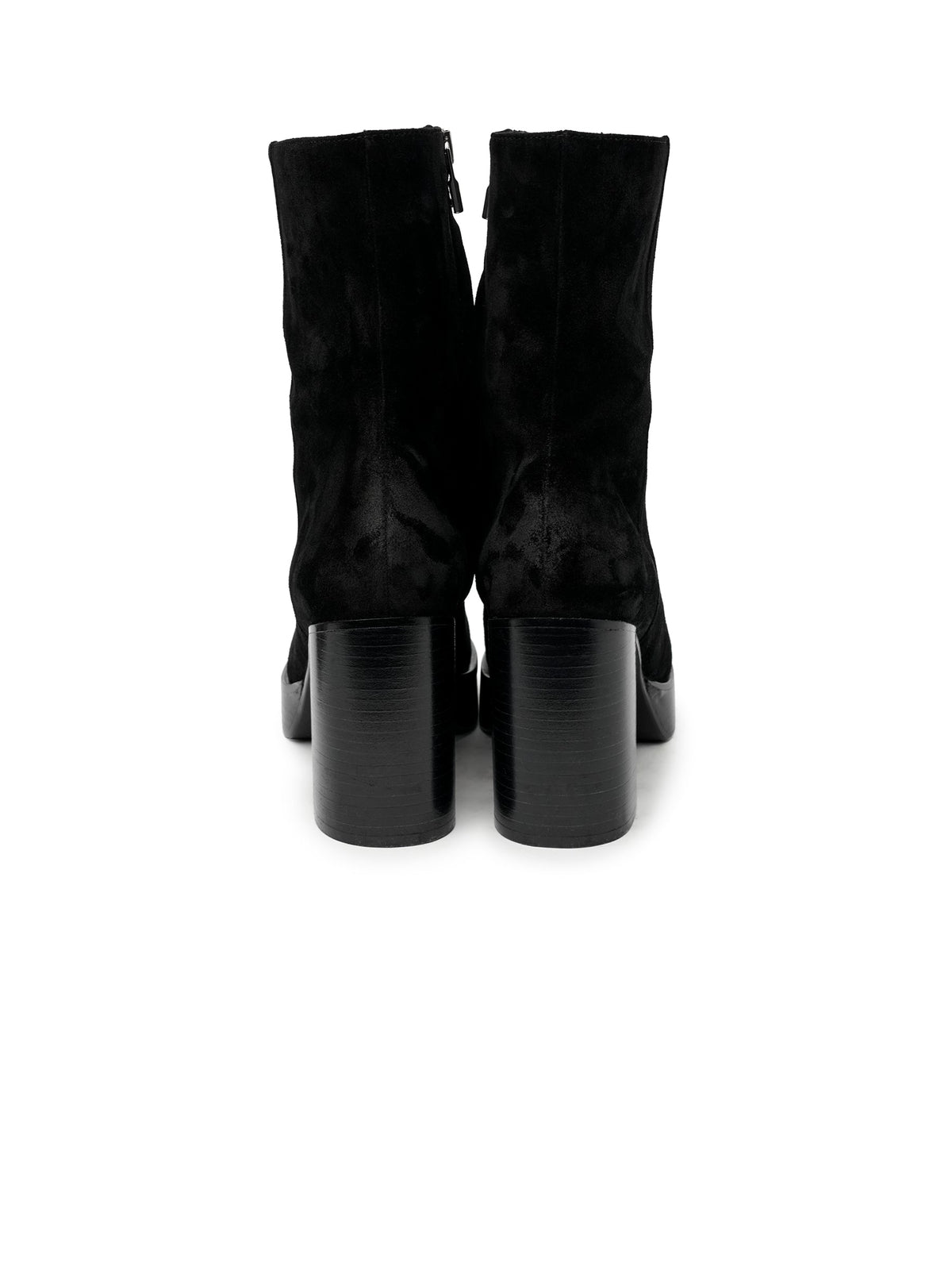 SQUARE TOE PLATFORM BOOT