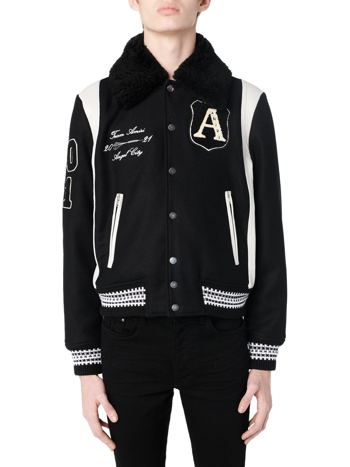 ALWAYS ON POINT VARSITY BOMBER