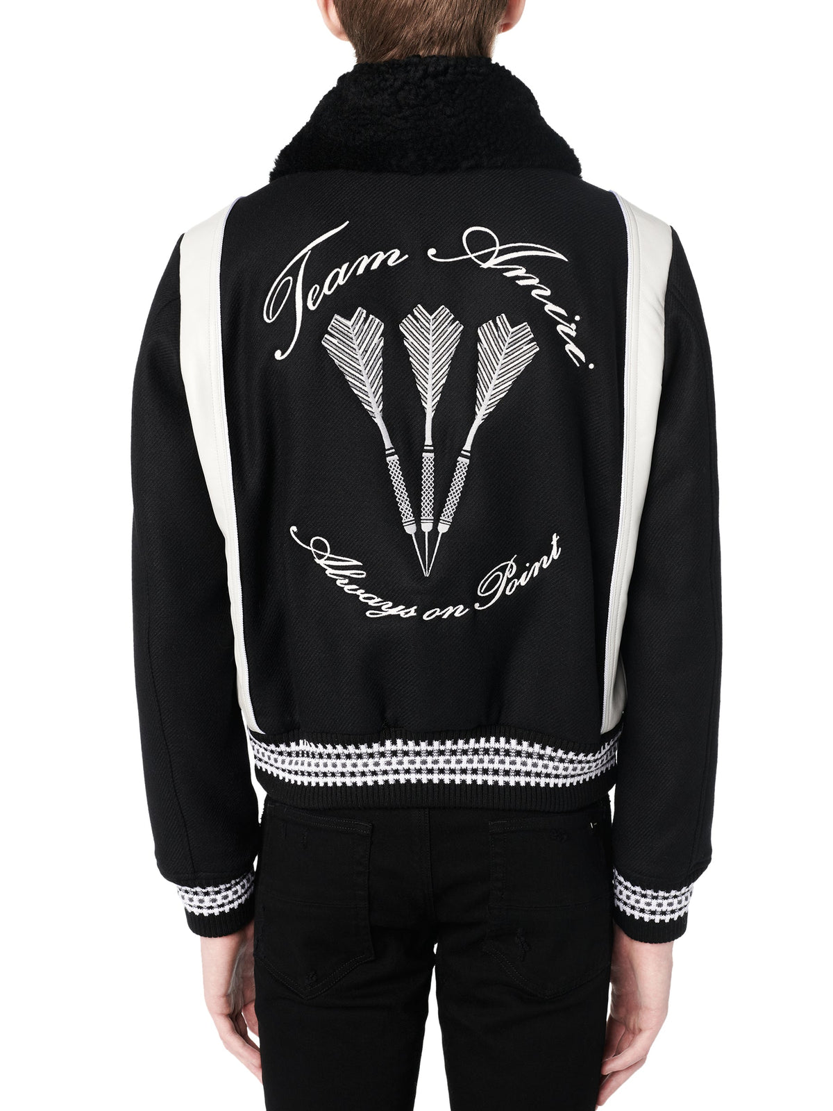 ALWAYS ON POINT VARSITY BOMBER