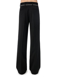 CRYSTAL TRIM TAILOR BAGGY PANT