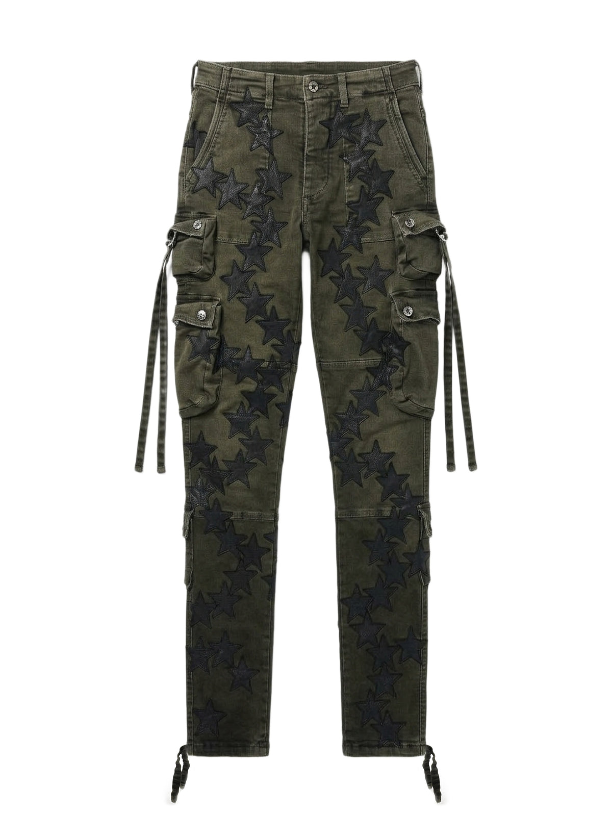 Pantalon Chemist star tactical en denim - Olive Green