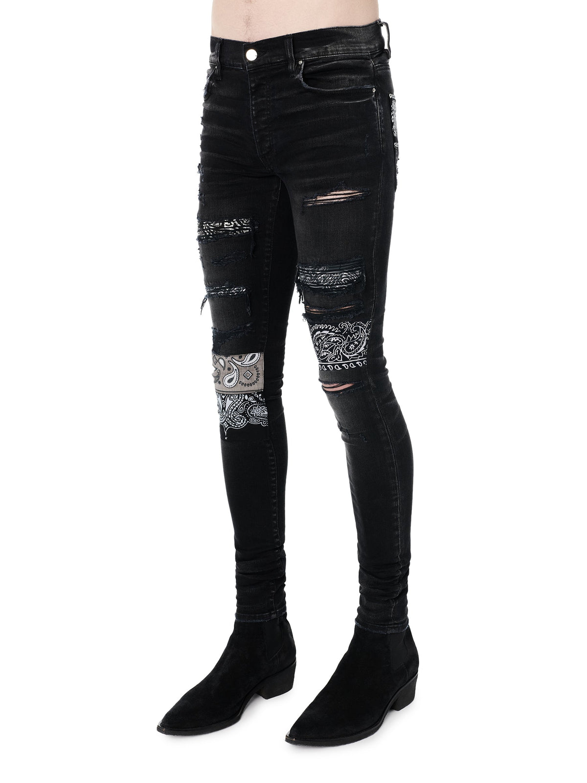 VINTAGE BANDANA ARTPATCH JEAN