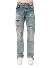 PLAID CARPENTER PANT