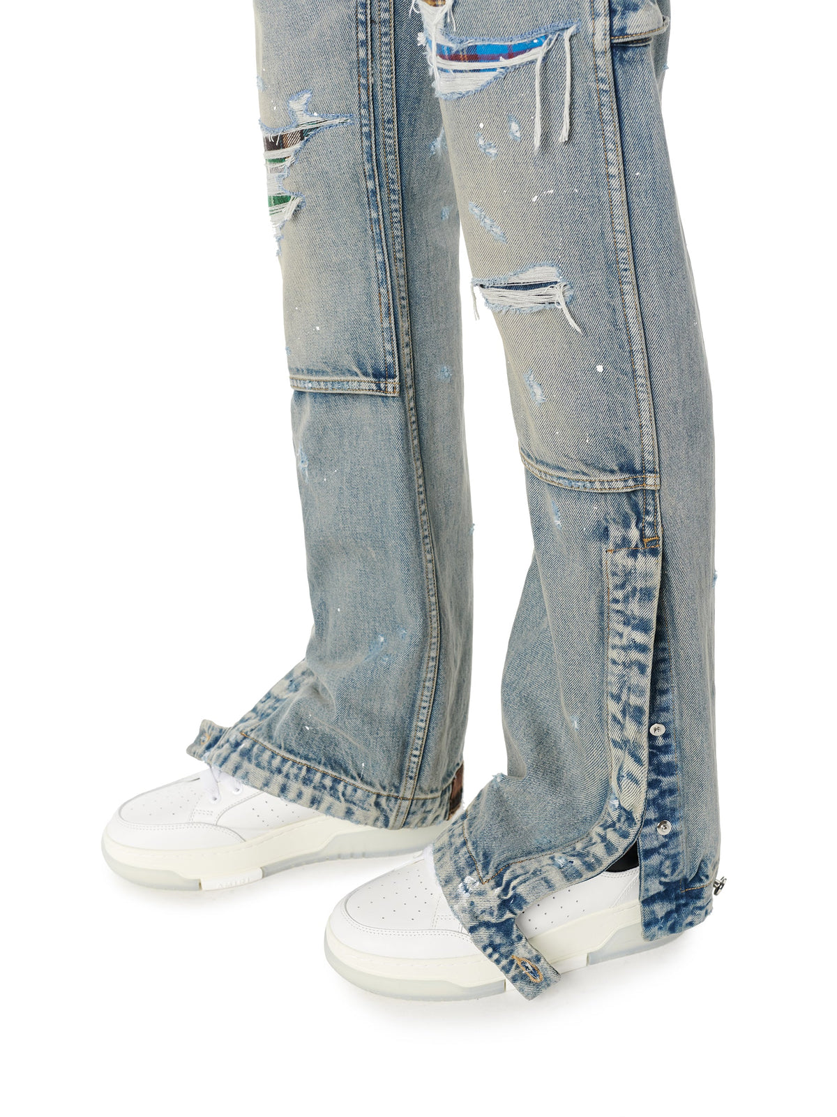 PLAID CARPENTER PANT